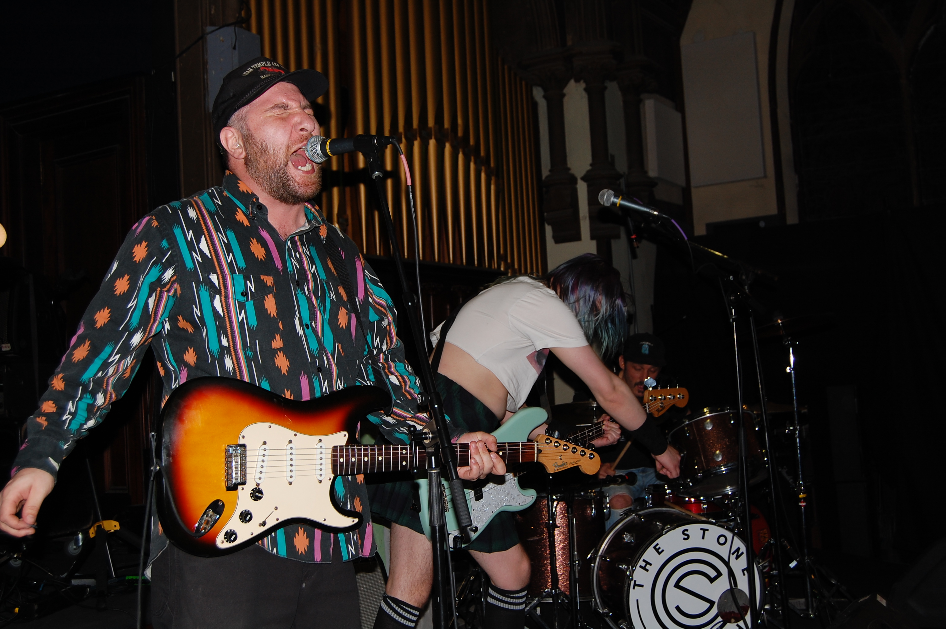 SLOBDROP performing live on stage
